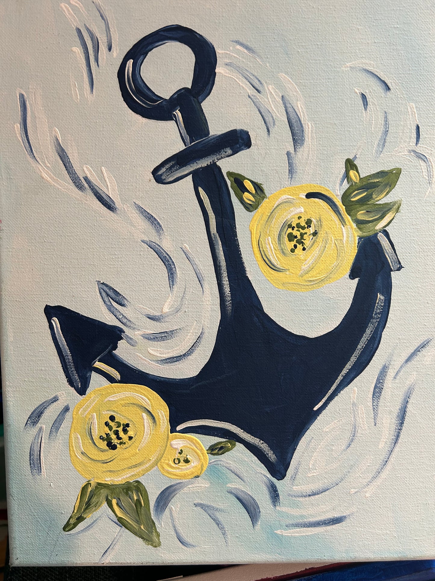 Paint Night at The Moose Lodge #521 - Anchors Away