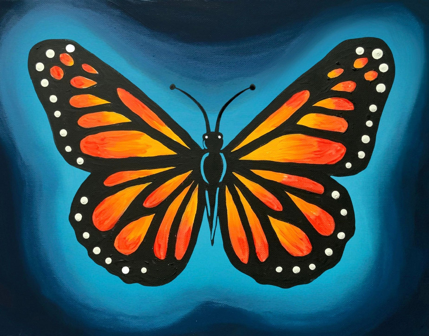 8.20.26 Monarch Magic Painting Workshop at That Place Down The Street