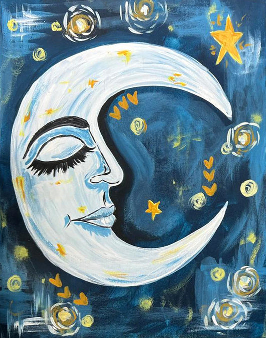 7.26.26 The Urban Oak Grill and Bar - Under the Boho Moon, Canvas