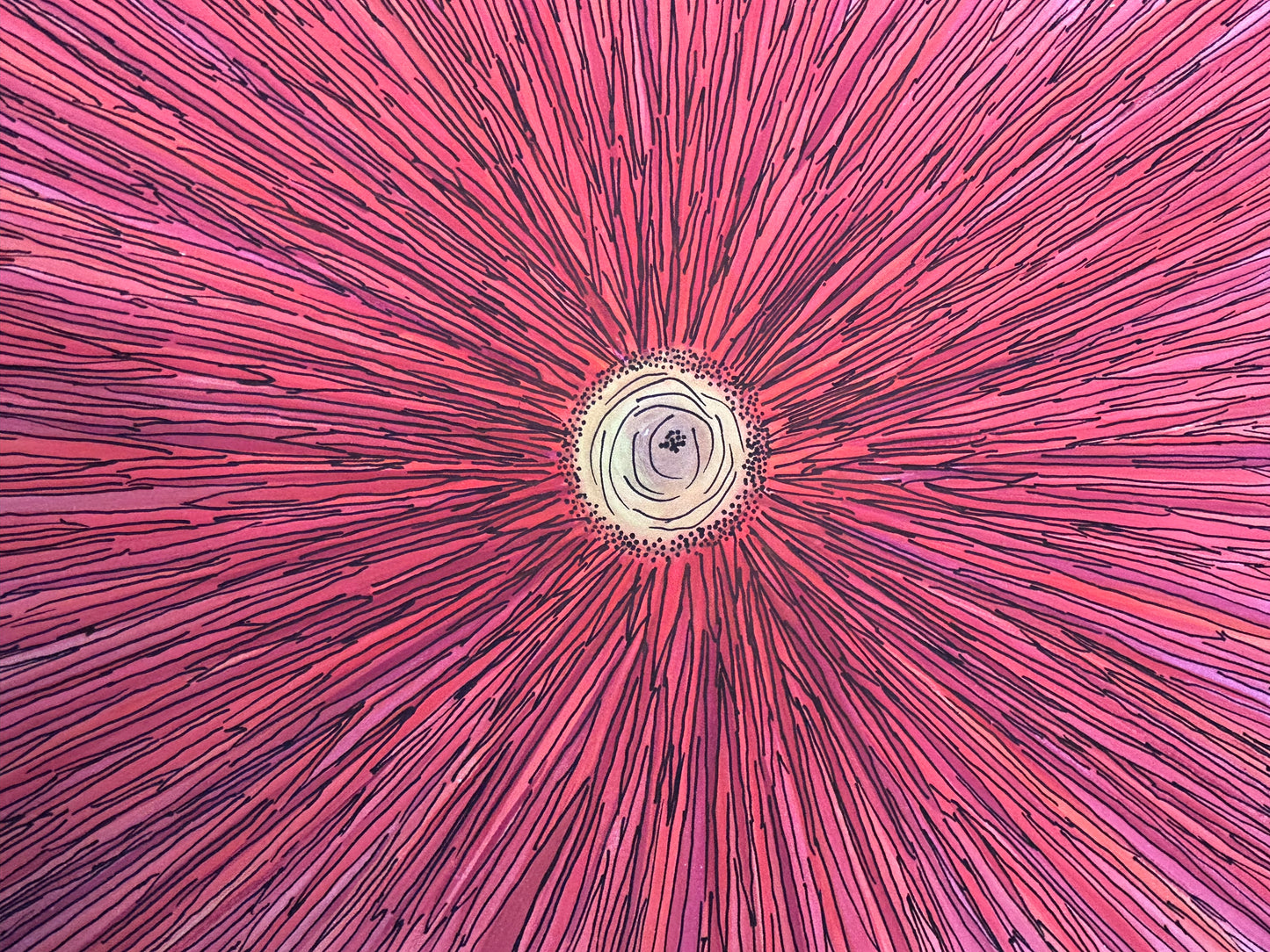 Electric Bloom 8 1/2 x 10