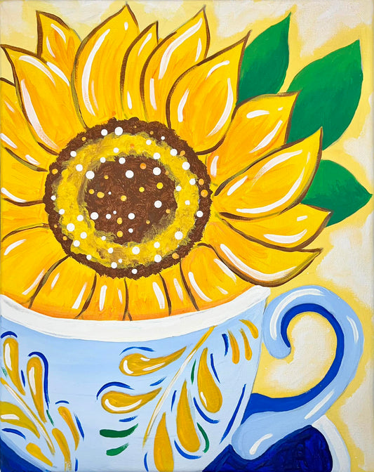 9.19.26 Cup of Sunshine or Lavender Field Painting Workshop at Masaryk Winery