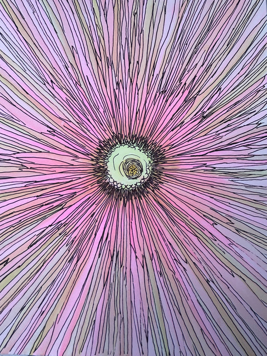 Blushing Radiance 8 1/2 x 10 poster