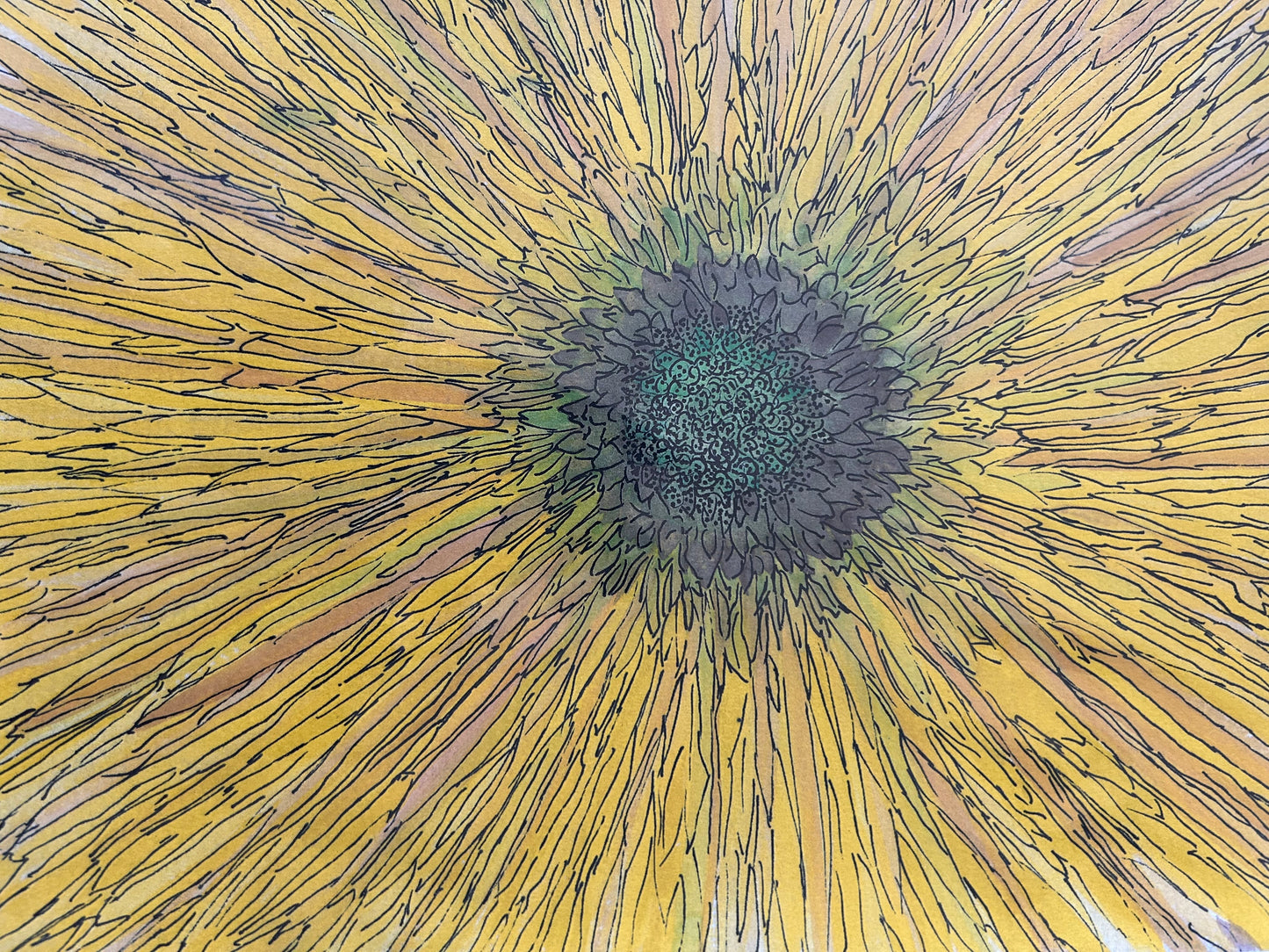 Solar Burst 8 1/2 x 10 Poster